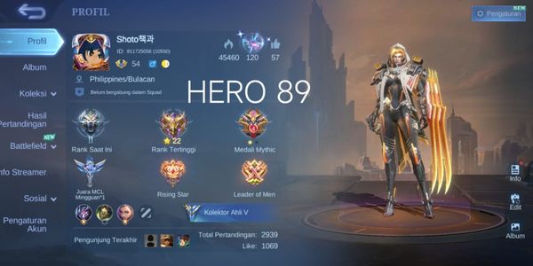 #36 CHEAP MOBILE LEGEND ACCOUNT