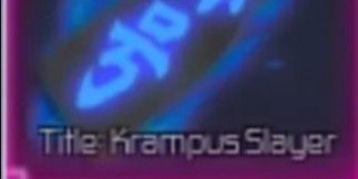 Krampus Slayer Title Jujutsu Infinite