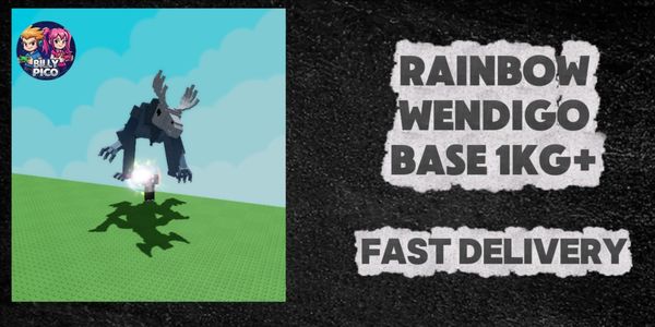 Rainbow Wendigo Grow a garden