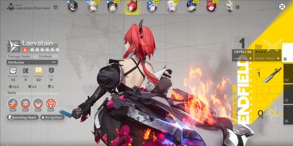 Laevatain Arknights: Enfield