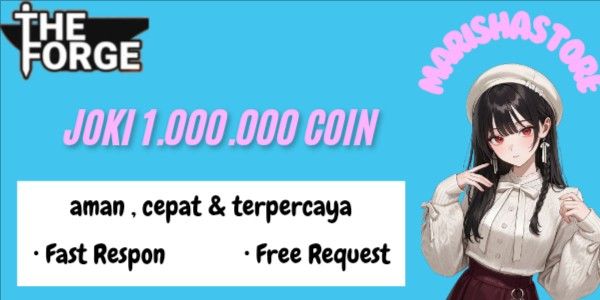 Joki Coin 1,000,000$ / 1M - The Forge
