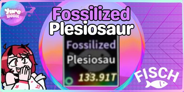 Fossilized Plesiosaur
