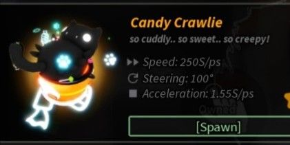Candy Crawlie - Boat