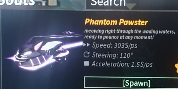 Phantom Phawster - Boat