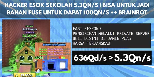 Tomorrow School 636Qd/s | Escape Tsunami For Brainrots