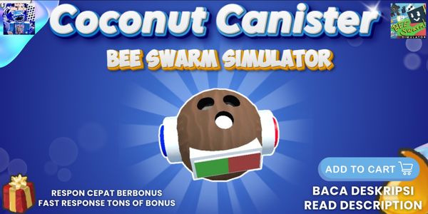 Joki Coconut Canister | Bee Swarm Simulator