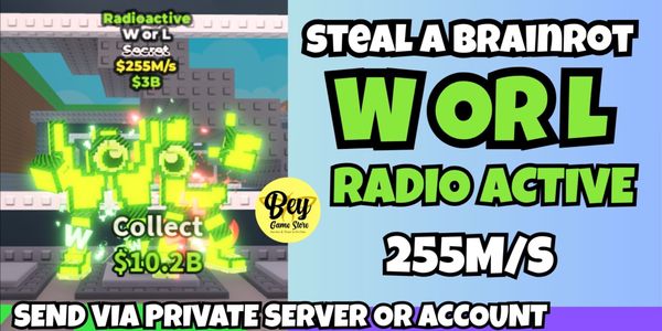 W OR L - STEAL A BRAINROT - ACCOUNT CONTAINS SECRET INSTANT ACCOUNT
