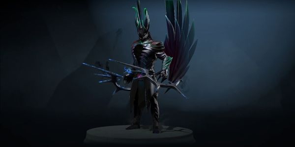 Fractal Horns of Inner Abysm (Arcana Terrorblade) Cursed Black