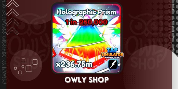Secret Electric Holographic Prism Level Max- Tap Simulator