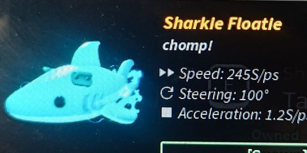 Sharkie Floatie - boat