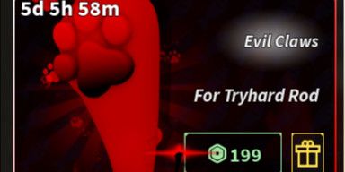 Evil claws -skin tryhard rod (fisch)