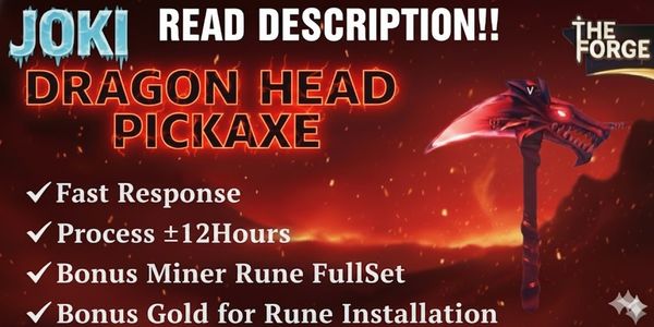 JOKI Dragon Head Pickaxe [ALL IN] - The Forge