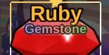 Ruby gemstone