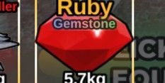 FISHT IT RUBY GEMSTONE