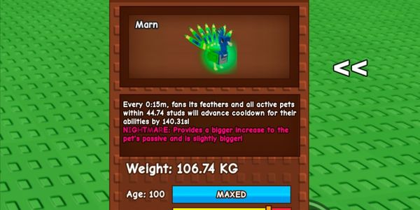 Nightmare Godly Peacock