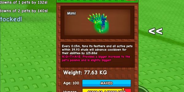 Nightmare Titan Peacock