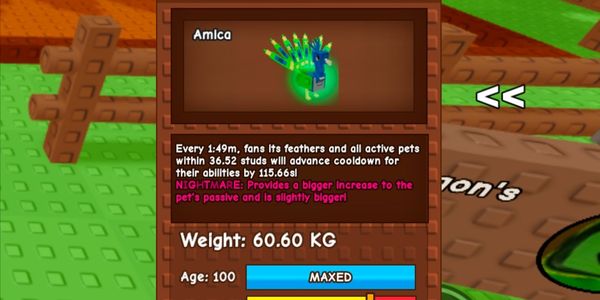 Nightmare Titan Peacock