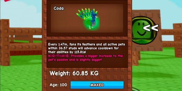 Nightmare Huge Peacock