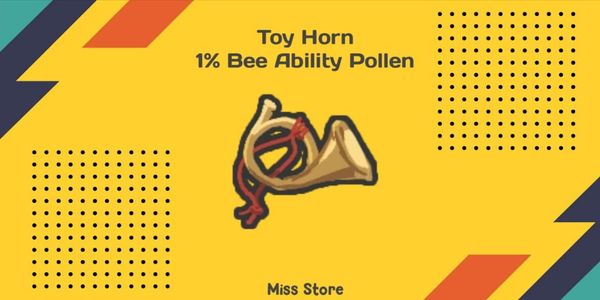 Toy Horn 1 Bee Abilty Pollen