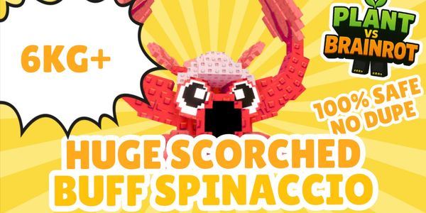 Huge Scorched Buff Spinach