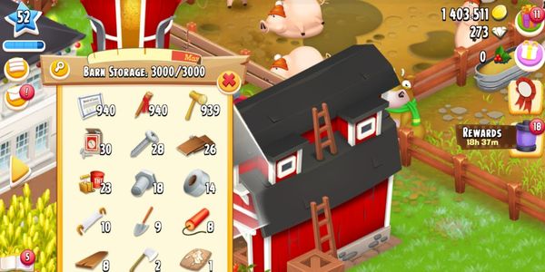 Level 50+| Barn Storage 3000+ | Silo Storage 800+ | Random Items Full Expand Land