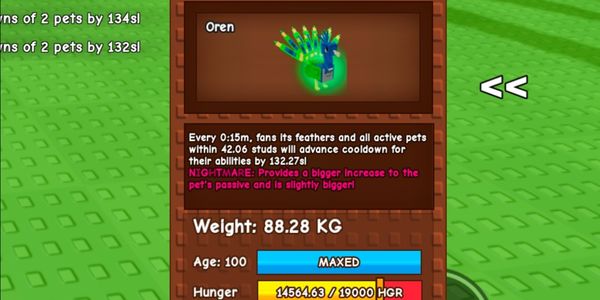 Nightmare Titan Peacock