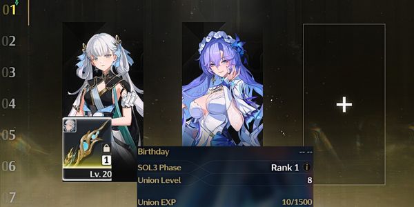 [ASIA] Starter Jinhsi + Sign, Cantarella | UL 3-10