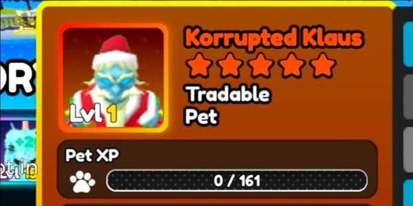 पेट Corrupted Klaus