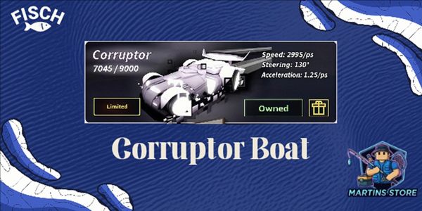 Corruptor Boat || RBL BOATS FISCH