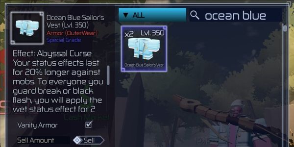 Ocean Blue Sailor's Vest [Jujutsu Infinite]