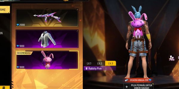 Gift Pink Rabbit Bag