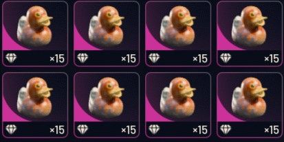 Familiar Duck Trinket 15x