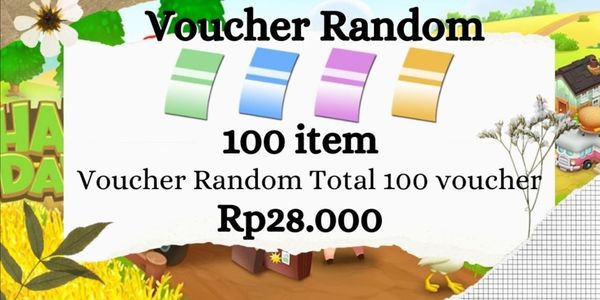 Voucher Random Total 100 item