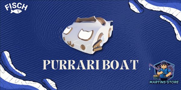 PURRARI BOAT || FISCH BOATS RBLX