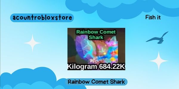 Rainbow Comet Shark