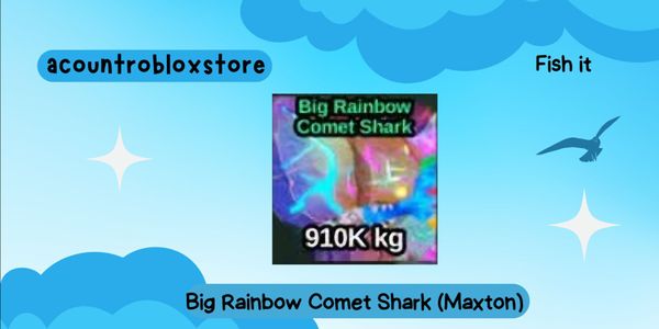 Big Rainbow Comet Shark
