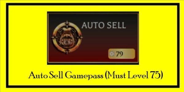 Auto Sell