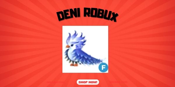 Frost Phoenix F - Adoptme Pet