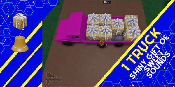 1 Truck Pink Shiny Gift of Sweet Sounds Lumber Tycoon 2