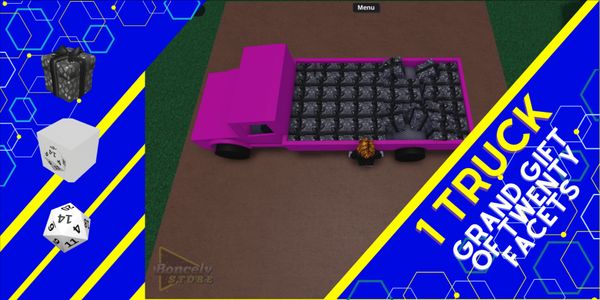 1 Truck Pink Grand Gift of Twenty Facets Lumber Tycoon 2