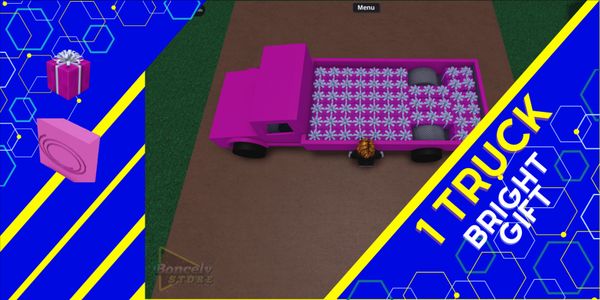 1 Truck Pink Bright Gift Lumber Tycoon 2