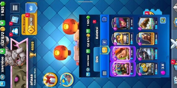 CLASH ROYALE ACCOUNT KING'S FORTRESS LVL 11 GG SULTAN ACCOUNT (2)