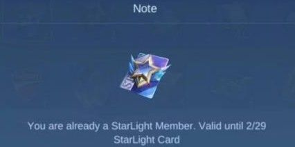 Starlight Card