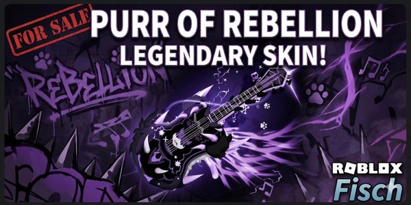 Purr Of Rebellion - Astraeus Serenade Rod Limited Skin