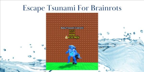 [DIVINE] Baby Freezeti Cobertti (Money) | Escape Tsunami For Brainrots