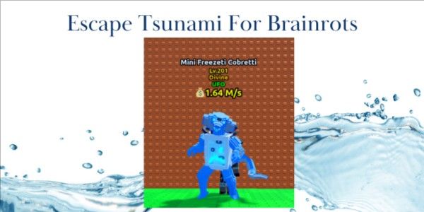 [DIVINE] Mini Freezeti Cobertti (UFO) | Escape Tsunami For Brainrots