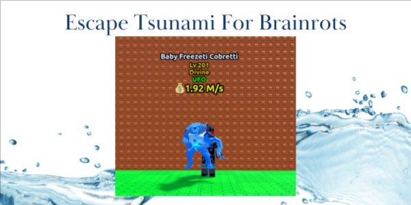 [DIVINE] Baby Freezeti Cobertti (UFO) | Escape Tsunami For Brainrots