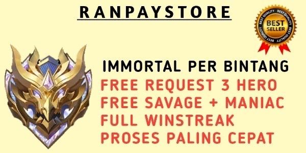 Mythic Immortal 100++ Per Bintang