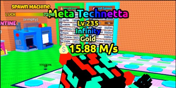 Gold Meta Technetta 15.88M/s | Escape Tsunami for Brainrots | ROBLOX