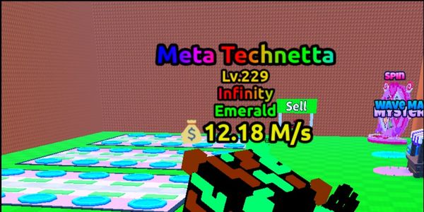 Gold Meta Technetta 12.88M/s | Escape Tsunami for Brainrots | ROBLOX